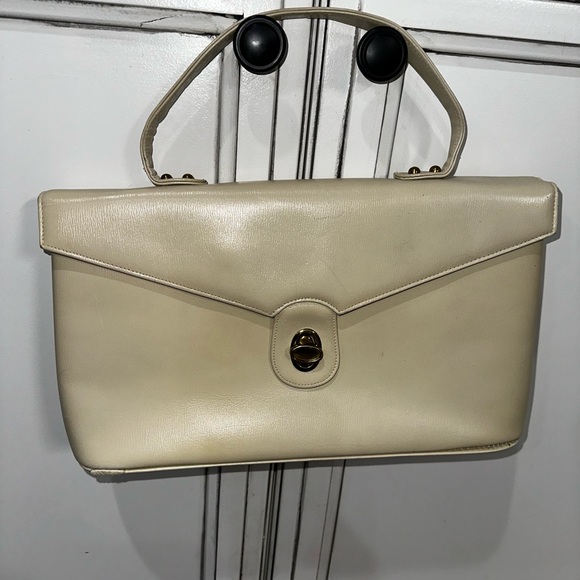 Vintage Vtg. 60 s Margolin Globe Trotter Premium Flight Bag envelope purse - Picture 13 of 13